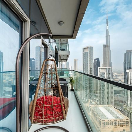 Aliving Luxe 2Br With Burj Khalifa View Infinity Pool Midtown-4704 Apartment Dubai Luaran gambar